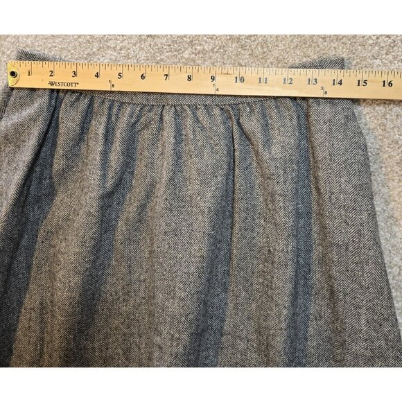 Kirkland Hall VTG Two-Piece Gray Wool Skirt Suit Tweed Lined USA Made Women's 12 - Picture 16 of 16